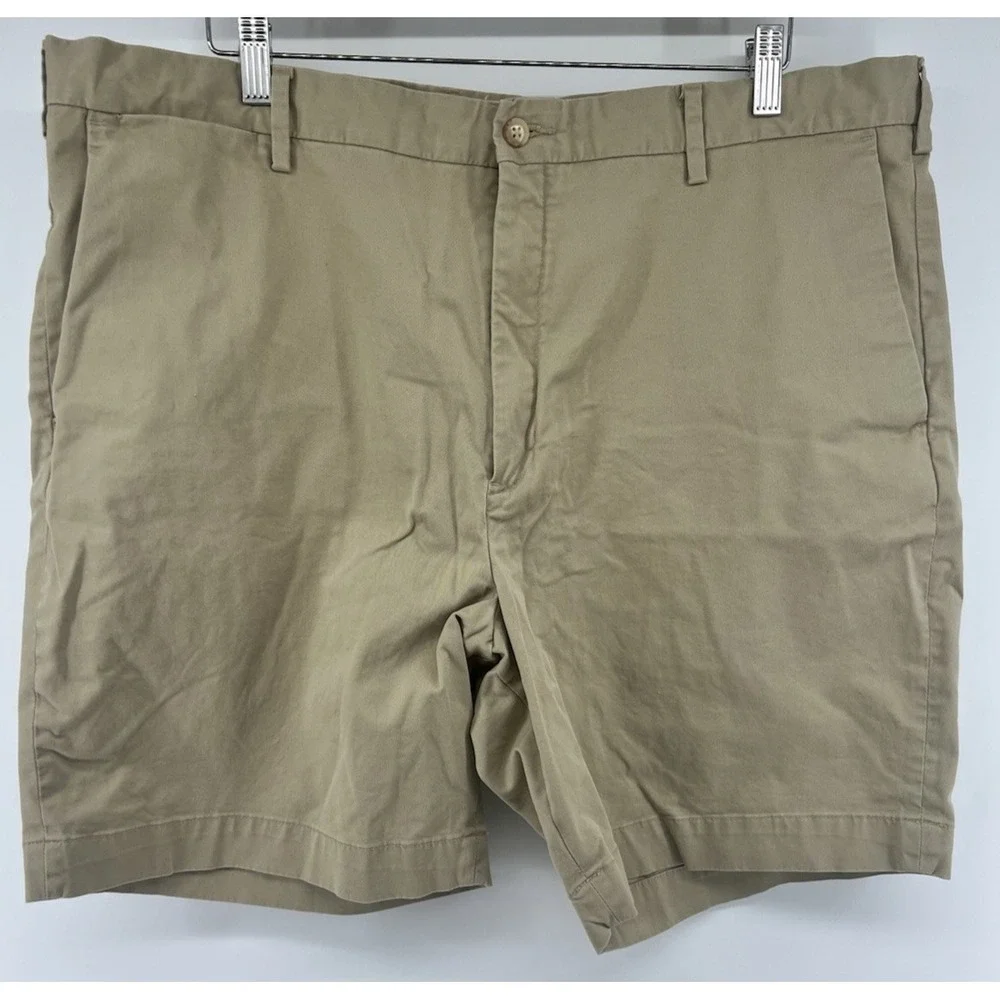 Polo Ralph Lauren Stretch Classic Fit Chino Shorts 42 8.5" Inseam Khaki Beige - Picture 1 of 3